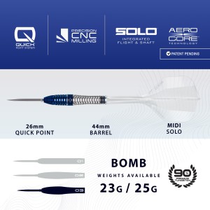 Harrows Geo Bomb 90% Dartpijlen