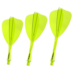 Winmau Fusion Arrow Yellow Flights