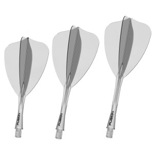 Winmau Fusion Arrow Clear Flights