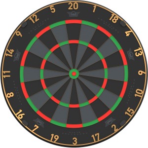Bull's Advantage Black Dartbord