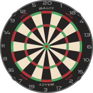 Bullet APEX Dartboard