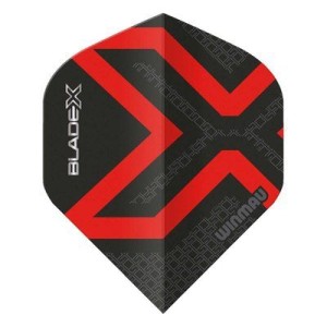 Winmau Blade X Prism Delta Black Red Flights