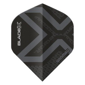 Winmau Blade X Prism Delta Metallic Black Flights