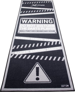 Warning Do Not Disturb Dartmat