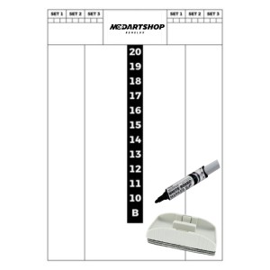 MCDartshop Scorebord Set 60x30
