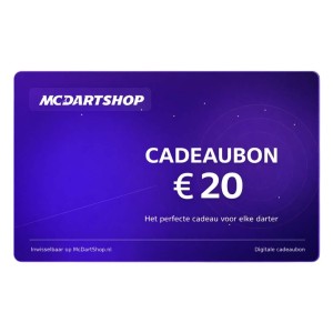 McDartshop Cadeaubon € 20