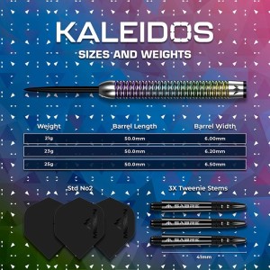 Mission Kaleidos 95% Dartpijlen