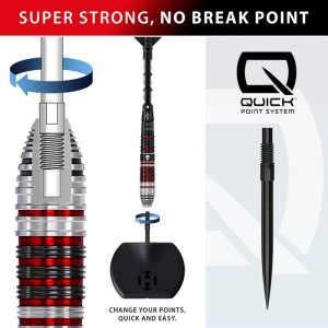 Harrows Ryan Searle V2 Quick Point 90% Dartpijlen