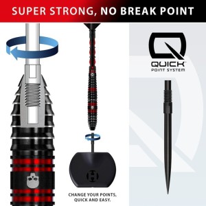Harrows Ryan Searle V1 Quick Point 90% Dartpijlen