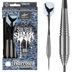 Harrows Silver Shark Tungsten Look Dartpijlen