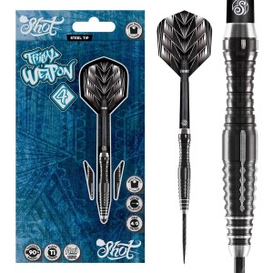 Shot Tribal Weapon 4 Black 90% Dartpijlen 22-24-26 Gram