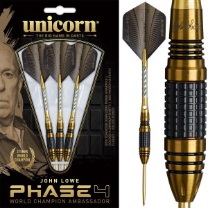 Unicorn John Lowe P4 90% Dartpijlen