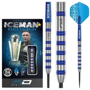 Red Dragon Gerwyn Price Iceman Challenger 80% Dartpijlen