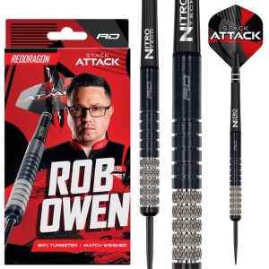 Red Dragon Robert Owen 90% Dartpijlen
