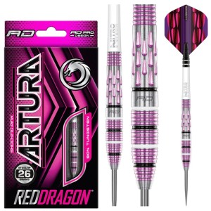 Red Dragon Artura Shocking Pink 90% Dartpijlen