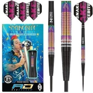 Red Dragon Peter Wright Snakebite World Champion Tapered SE Dartpijlen