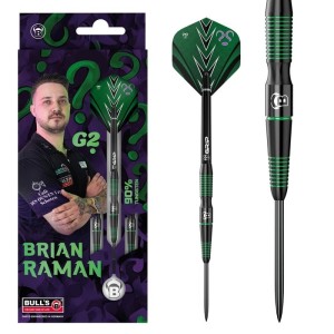BULL'S Brian Raman G2 90% Dartpijlen