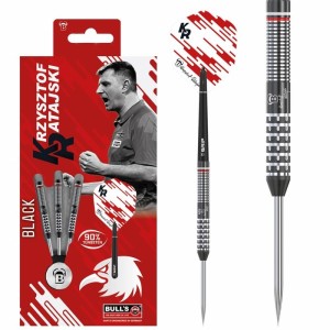 BULL'S Krzysztof Ratajski G2 Black 90% Dartpijlen