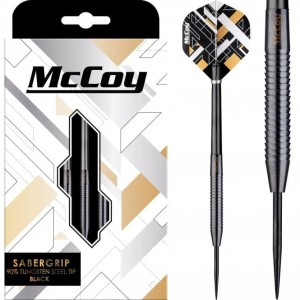 McCoy Sabergrip Black 90% Dartpijlen