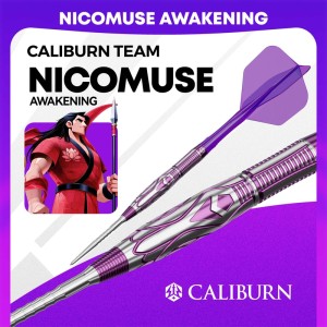 Caliburn Awakening Nicomuse 90% Dartpijlen