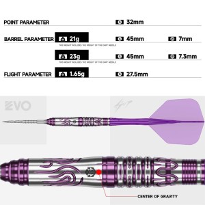 Caliburn Awakening Rainie 90% Dartpijlen