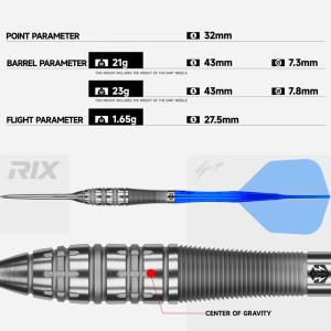 Caliburn Rix R5 90% Dartpijlen
