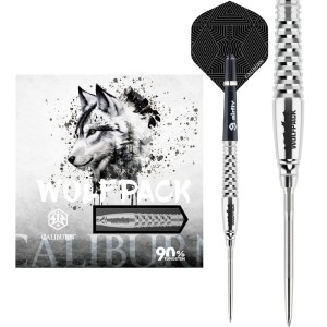 Caliburn Wolfpack W8 90% Tungsten Dartpijlen