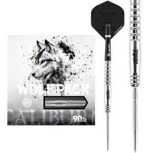 Caliburn Wolfpack W6 90% Tungsten Dartpijlen
