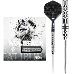 Caliburn Wolfpack W3 90% Tungsten Dartpijlen