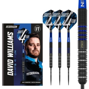 Red Dragon David Williams V1 90% Dartpijlen