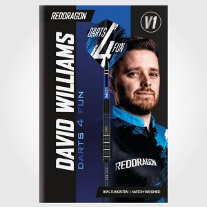 Red Dragon David Williams V1 90% Dartpijlen