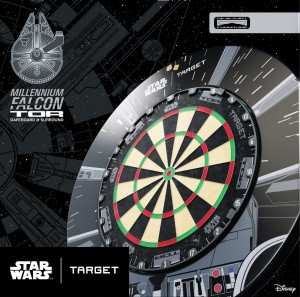 Target Star Wars Millennium Falcon Dartbord Set