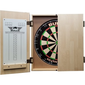 BULL'S Deluxe Wooden Cabinet Light Oak
