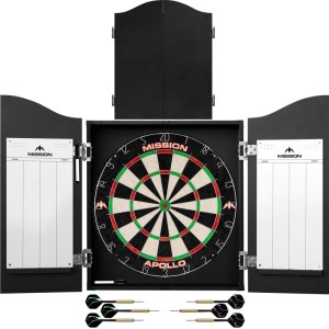 Mission Home Darts Centre Plain Black
