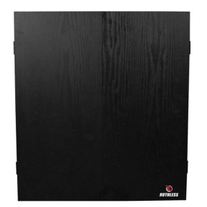 Ruthless Dartboard Cabinet Black