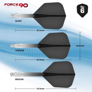 Mission Force 90 Gradient Black No6