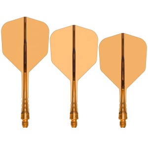 Mission Force 90 Vortex Neon Orange No6 Moulded Flights