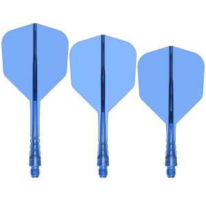 Mission Force 90 Vortex Blue No6 Moulded Flights