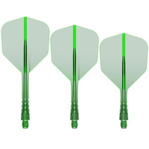 Mission Force 90 Vortex Green No6 Moulded Flights