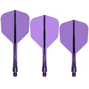 Mission Force 90 Vortex Purple No6 Moulded Flights