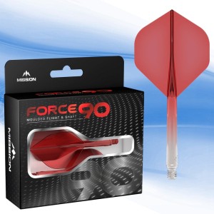 Mission Force 90 Gradient Red No2 Moulded Flights