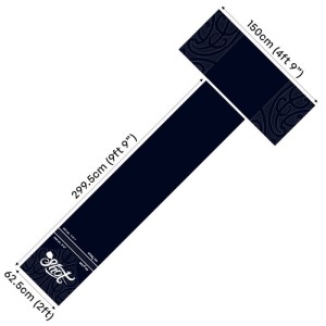 Shot T-Dartmat Floor Protection 300x60 cm
