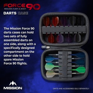 Mission Force 90 Dart Case Large