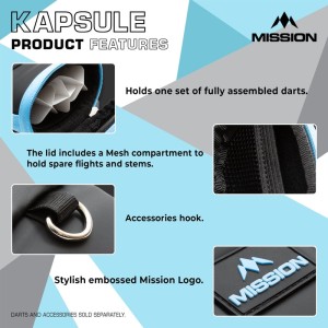 Mission Kapsule EVA Dartcase