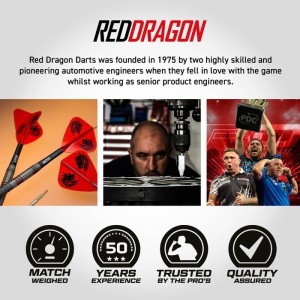 Red Dragon Jonny Clayton Hiraeth Switch Point 90% Dartpijlen