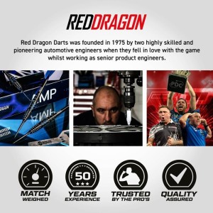 Red Dragon AMP Torpedo Switch Point 90% Dartpijlen