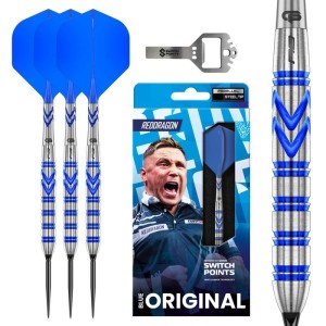 Red Dragon Gerwyn Price Blue Original Switch Point 90% Dartpijlen