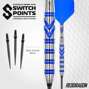 Red Dragon Gerwyn Price Blue Original Switch Point 90% Dartpijlen