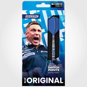 Red Dragon Gerwyn Price Blue Original Switch Point 90% Dartpijlen