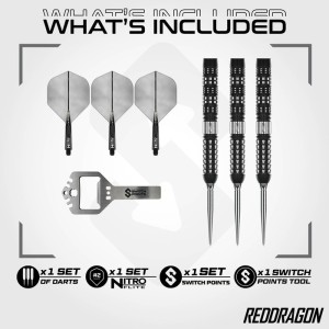 Red Dragon Recon Parallel Switch Point 90% Dartpijlen